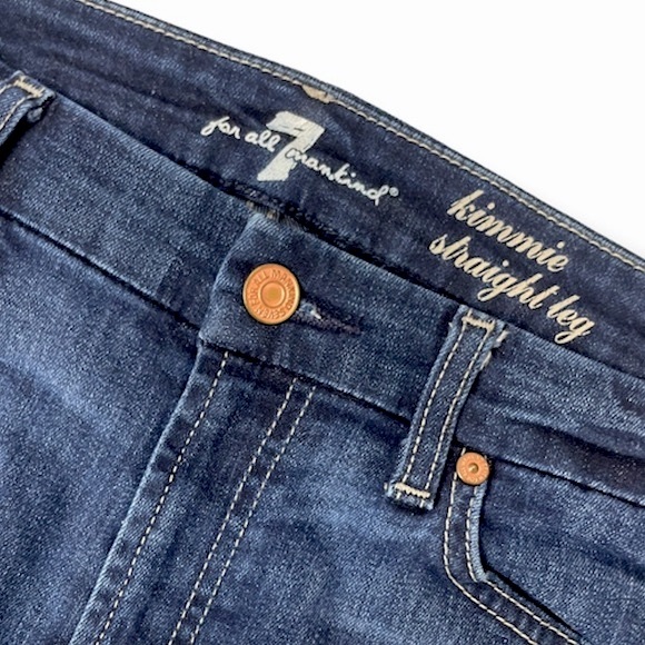 7 for all mankind Kimmie Straight Straight Leg - Picture 5 of 13